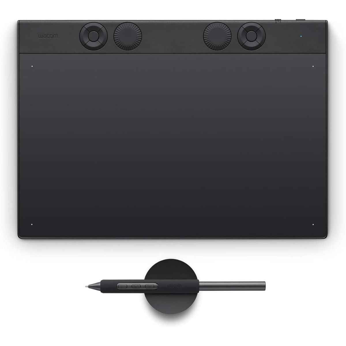 Wacom Intuos Pro Medium - Innovative Graphics Tablet Including Wacom Pro Pen 3, Compact & Lightweight - Versatile Choice as a Drawing Tablet for Illustrators, Designers & Photo Editors