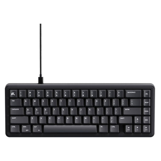 Cybeart Akula 65 Lite Mechanical Gaming Keyboard | 65% Compact Layout | Hot-Swappable Pre-Lubed Switches | RGB Backlit | Wired USB-C | Black | KB-AKULA65LITE-CYB01