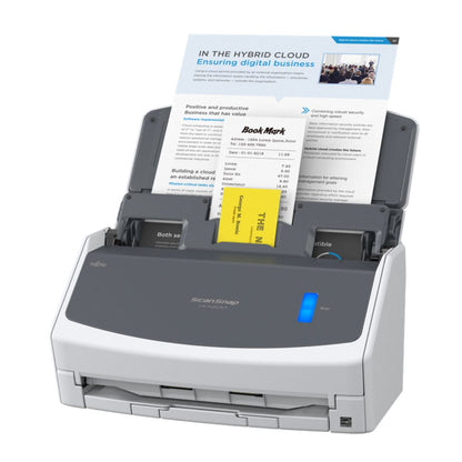 Ricoh iX-1400 Scan Snap A4 Document Scanner, 50 sheets ADF, 600 dpi, 40 ppm (Mono /40 ppm (Colour), USB 3.2 Gen 1, Dual CIS | PA03820-B001