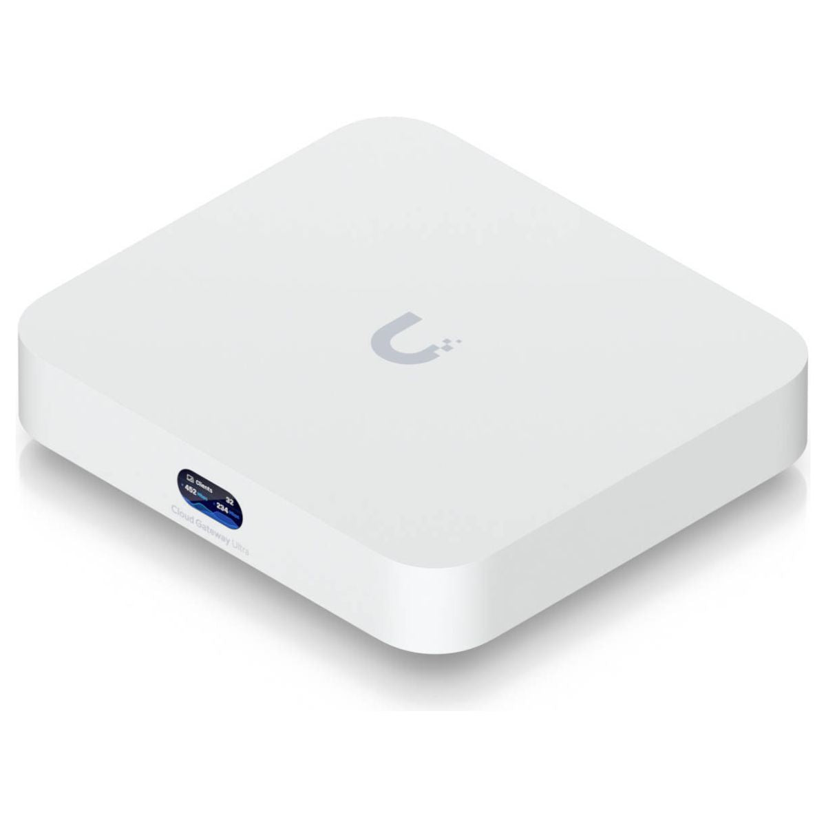 Ubiquiti Networks Cloud Gateway Ultra with 30+ UniFi Device / 300+ Client Support, 1 Gbps Routing with IDS/IPS, 0.96" LCM Status Display, Multi-WAN Load Balancing, USB-C Powered, White | UCG-Ultra
