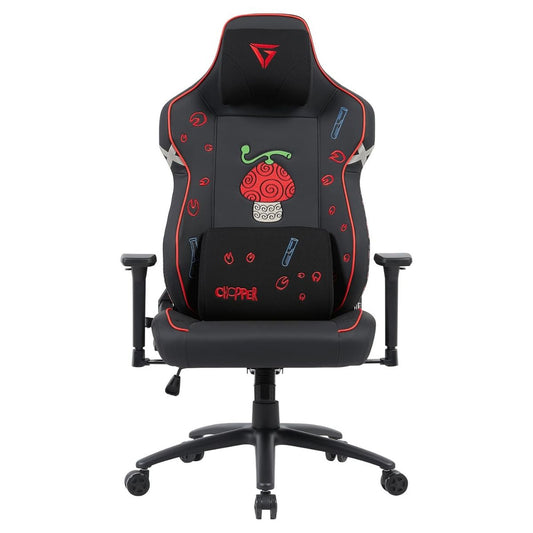 GamerTek Quest Conqueror Chopper Edition Gaming Chair | PU & Fabric | 4D Armrests | Recline | 150kg Capacity | RT00011
