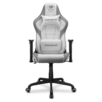 COUGAR Armor Elite Gaming Chair – Premium PVC, 160° Recline & Robust Build | White