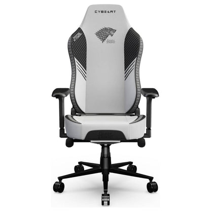 Cybeart House Stark Licensed Edition Gaming Chair | Supreme PU Leather | Cold-Cured Foam | 4D Armrests | 165° Recline | 150kg | Stark