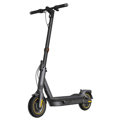 Ninebot KickScooter Max G2 Powered by Segway, Up to 50km Range, Hydraulic Front Suspension, Dual Rear Suspension, Self-Sealing Tubeless Tyres, Black