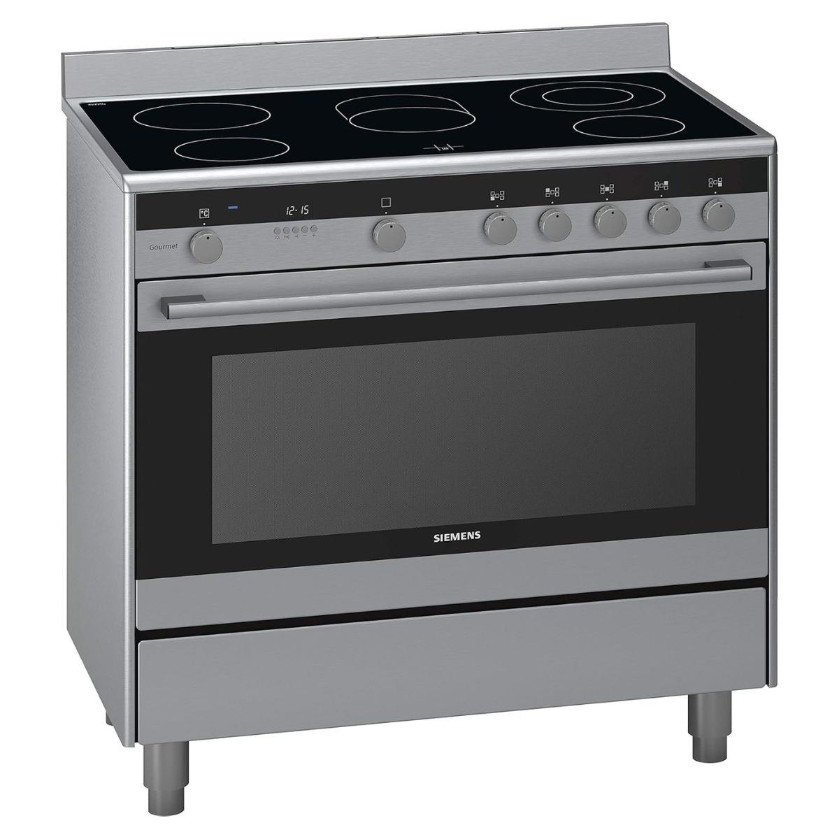 Siemens HY738357M 90x60 cm Ceramic Cooker – Spacious Cooking Capacity, Modern Design, Reliable Everyday Performance