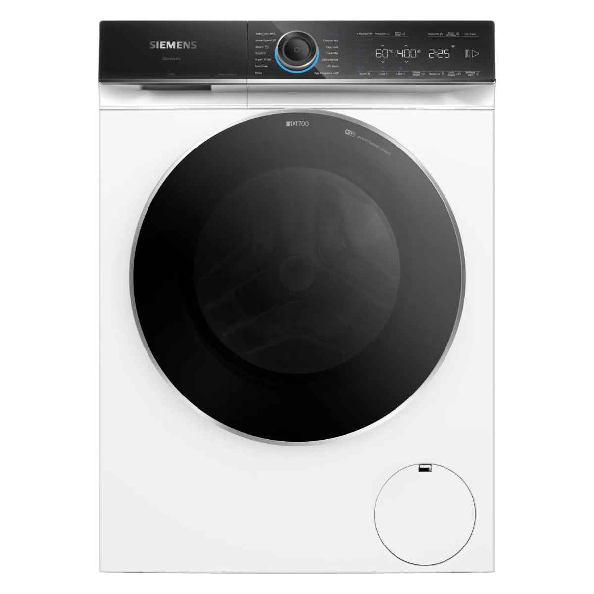 Siemens iQ700 WG44B2A0GC 9kg Front-Loader Washing Machine – 1400 rpm, Smart Features for Homes