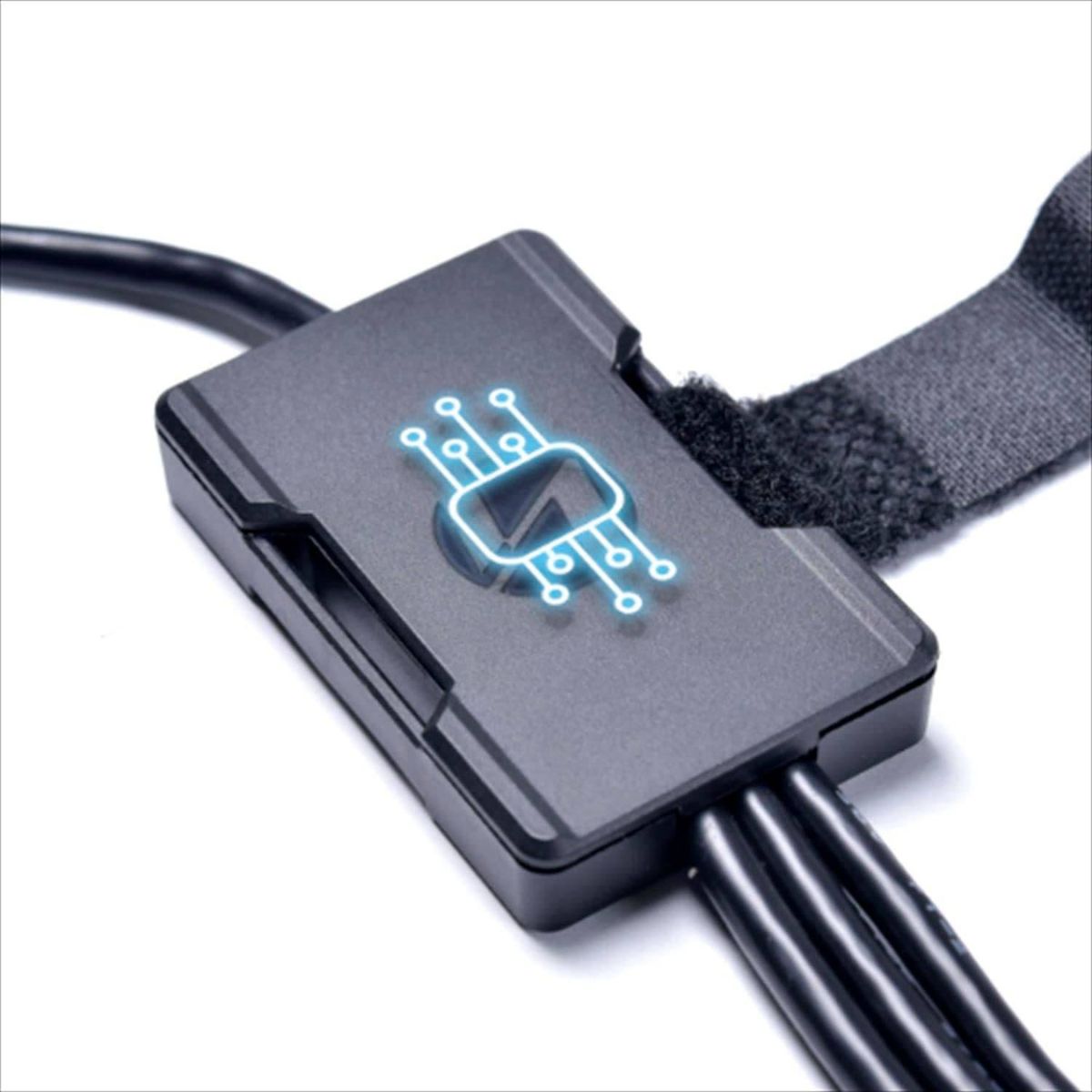 Lian Li USB 2.0 1 to 3 Hub | Connect Up to 3 USB 2.0 Devices | Stable Signal | Compatible with Lian Li Controllers | Black | PW-U2HB