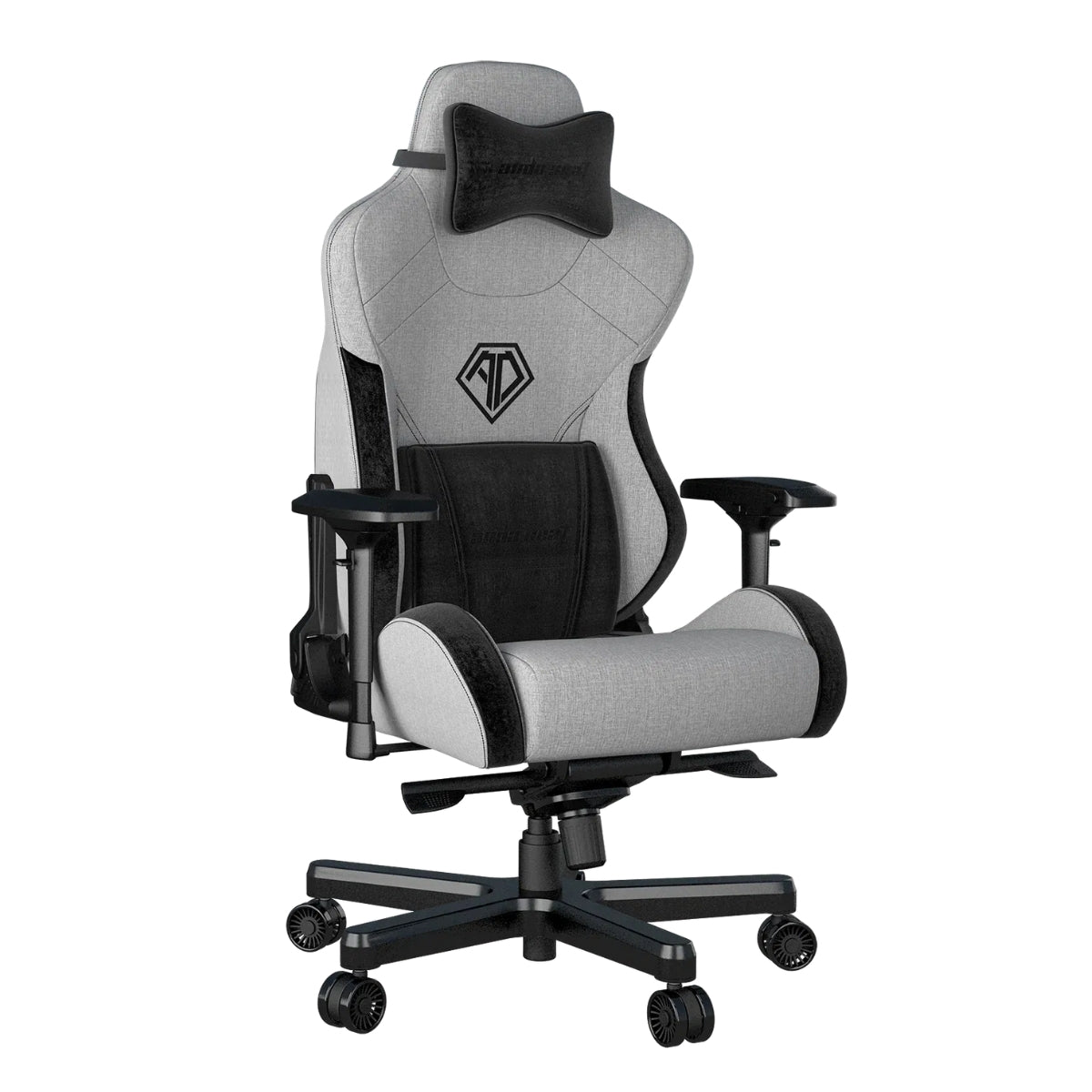 AndaSeat T-Pro II Premium Gaming Chair, 4D Armrests, Memory Foam Neck Pillow & Lumbar Support