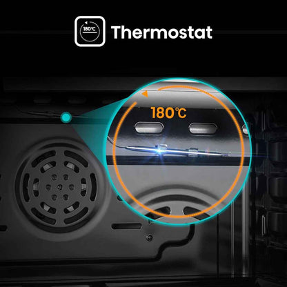 Hisense 90cm Freestanding Gas Cooker – HFG90335RX, 5 Burners & Large Oven