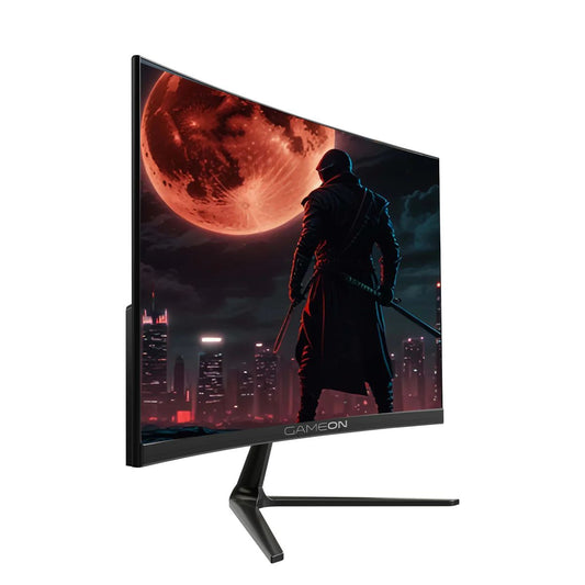 GAMEON GOC24F180VA Pro Series 24" FHD, 180Hz, MPRT 0.5ms, HDMI 2.1, VA Panel Curved Gaming Monitor 3000R 16:9 (Supports PS5) - Black