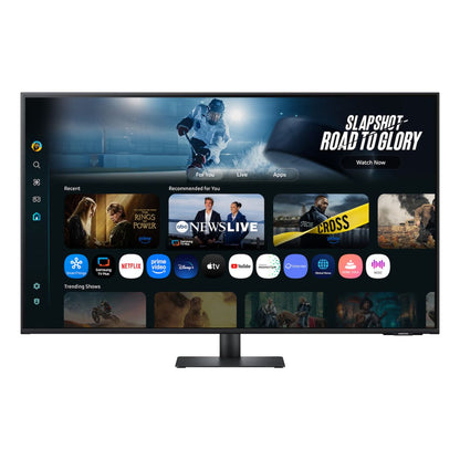 Samsung M7 M70F Smart Monitor, 43" VA Display, 4K UHD Resolution, 60Hz Refresh Rate, 4ms (GtG) Response Time, Tizen Operating System, WIFI5 & BT5.2 Connectivity, Black