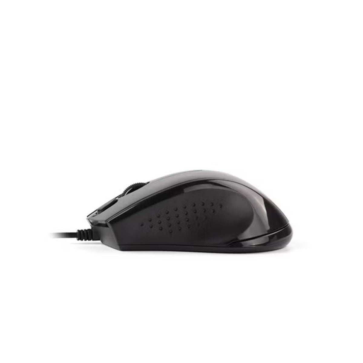A4Tech N-500F Wired Mouse Glossy Grey – 1200 DPI, 4 Buttons, Screen Capture, Dust-Resistant Wheel