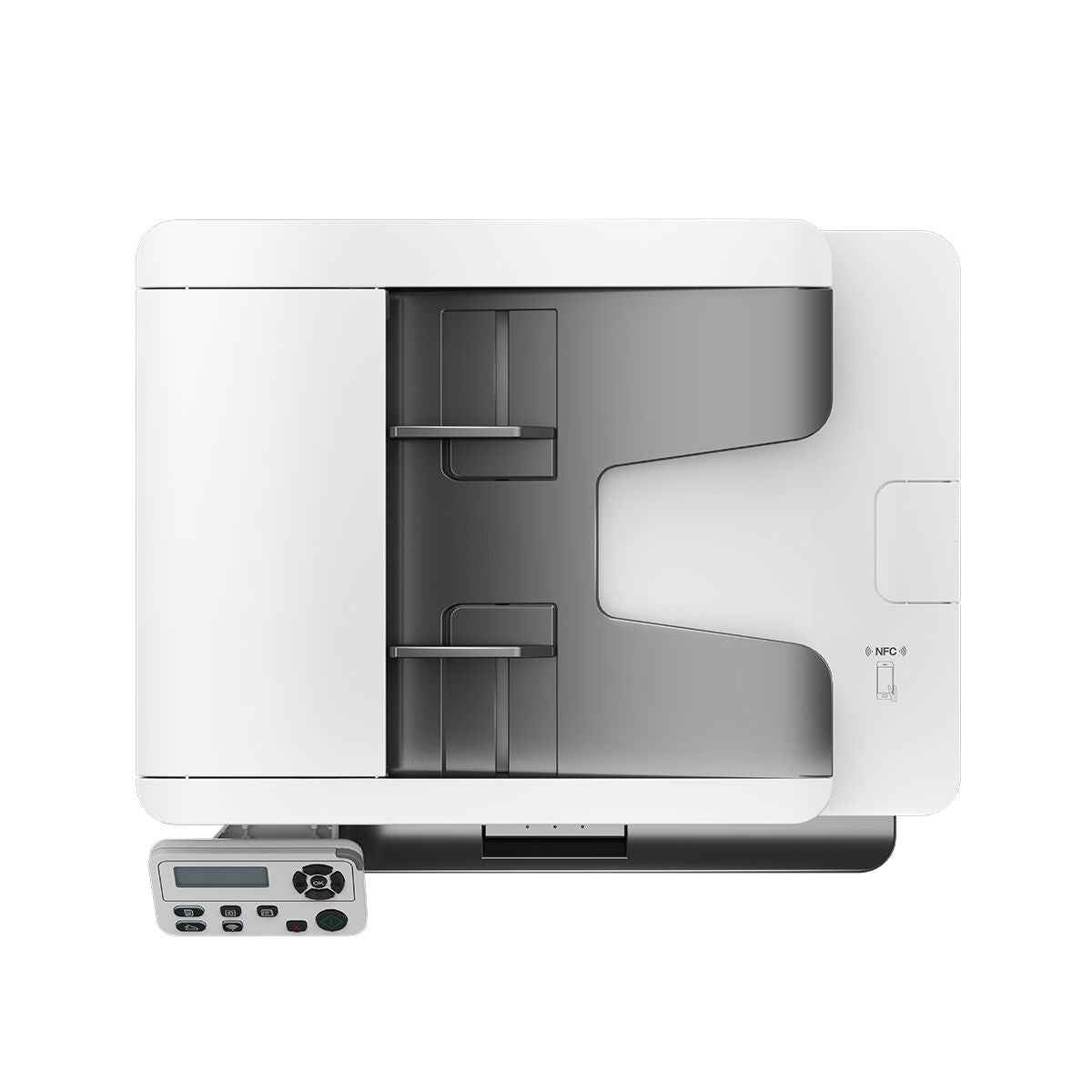 Pantum BM5100ADW Mono Laser Multifunction Printer, 40ppm Printing Speed, USB+NET+WIFI Connection Method, 1200x1200 DPI Resolution, 150 Paper Output, Auto Duplex Print, White | BM5100ADW