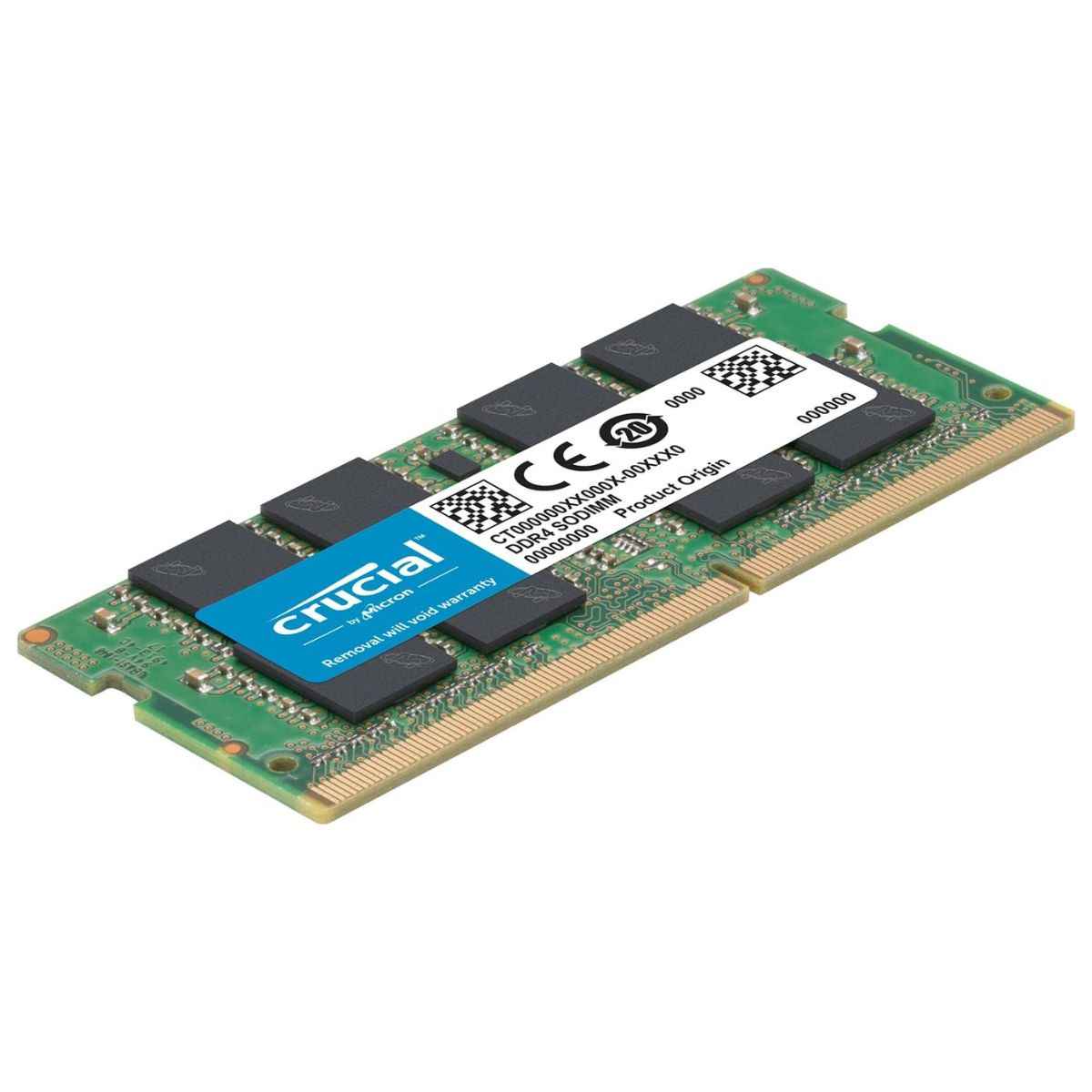 Crucial RAM CT16G4SFRA32A 16GB DDR4 3200MHz CL22 Laptop Memory | DDR4 SO-DIMM Notebook RAM