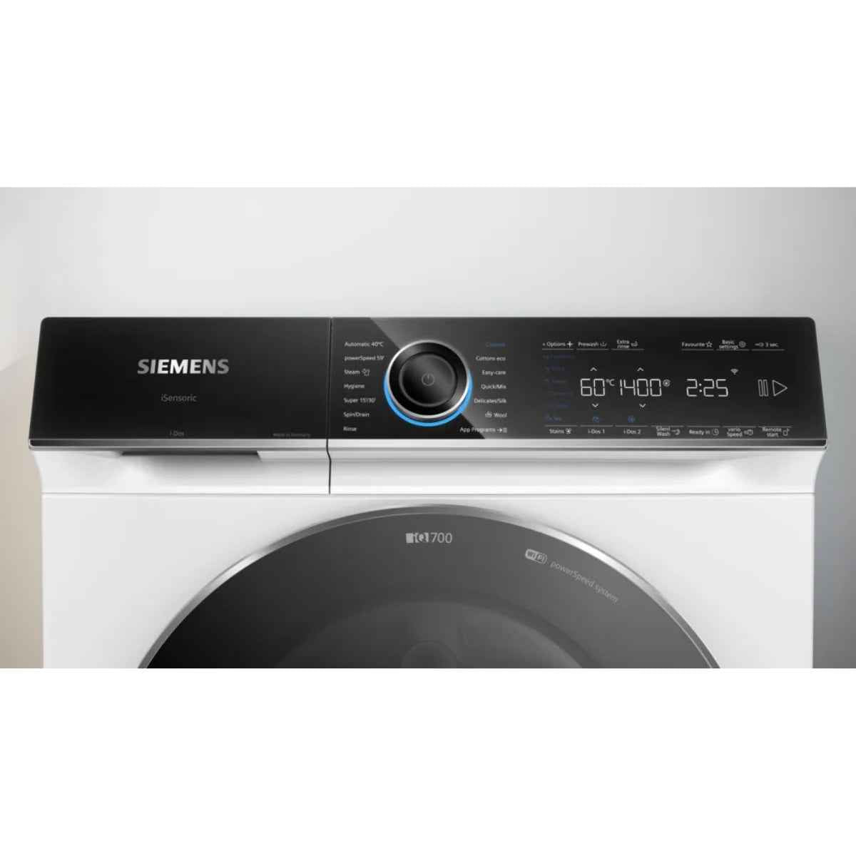 Siemens iQ700 WG44B2A0GC 9kg Front-Loader Washing Machine – 1400 rpm, Smart Features for Homes
