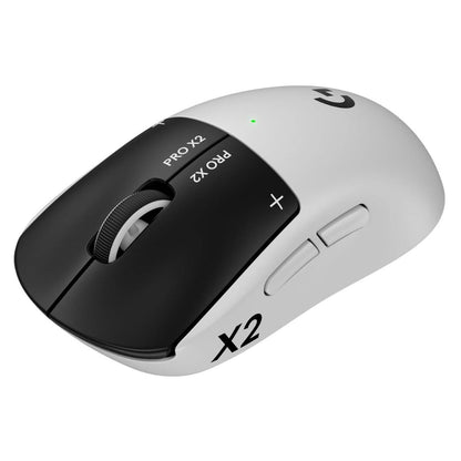 Logitech PRO X2 Superstrike Wireless Gaming Mouse | LIGHTSPEED Technology | HERO 2 Sensor | Ultra Lightweight | Optical Switches | Lunar Eclipse