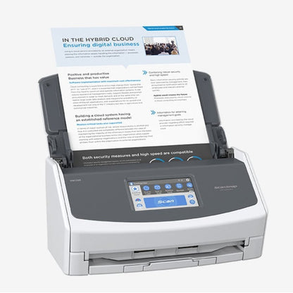 Ricoh ScanSnap iX1600 Versatile Cloud-Enabled Document Scanner for Mac or PC, White | PA03770-B615 / PA03770-B401