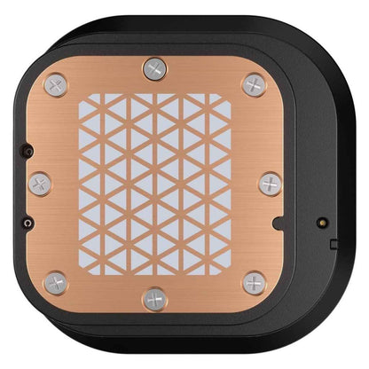 Corsair iCUE LINK H170i RGB AIO Liquid CPU Cooler, 420mm Radiator, 3x QX140 RGB Fans, 2000 RPM Fan Speed, Up to 82.5 CFM Air Flow, Copper Cold Plate, Aluminum Radiator, Black