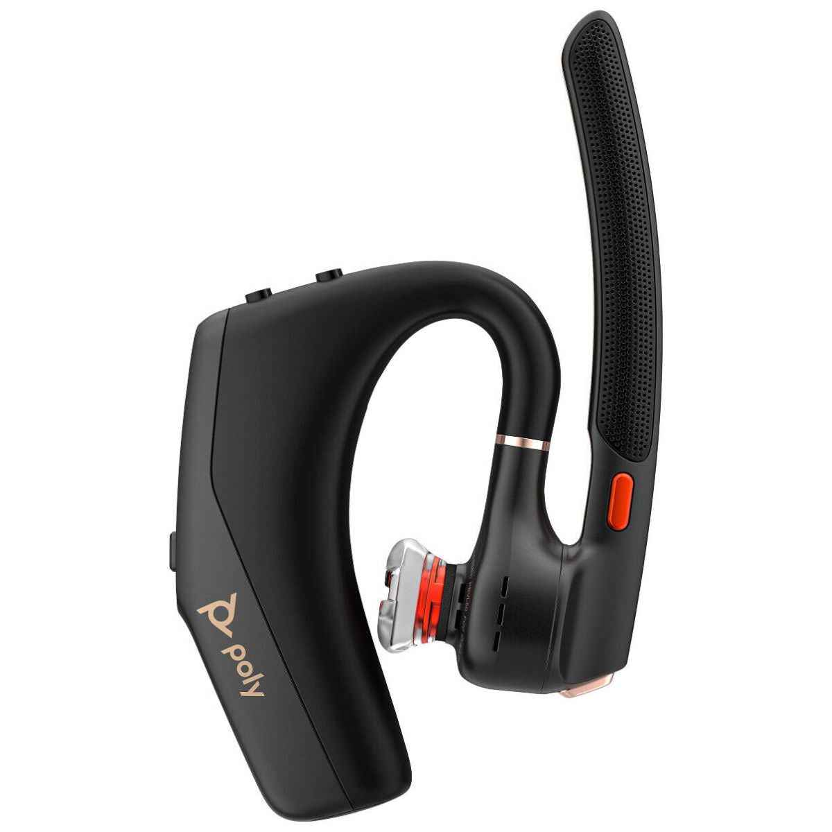 HP Poly Voyager Legend 50-M Headset UC Headset, NoiseBlockAI, 4 Mic Array, WindSmart Tech, 20.5g Lightweight, 3 Ear Tips, Charging Case, BT700 Adapter, USB-C, All-Day Comfort