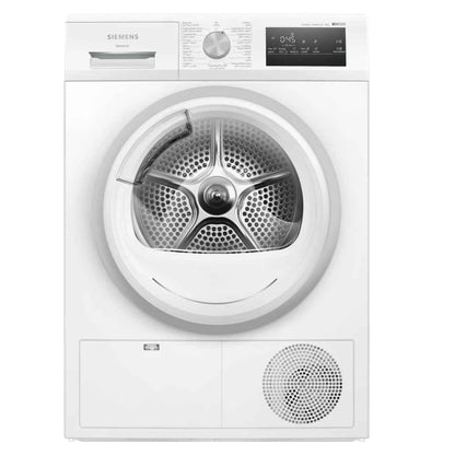 Siemens iQ300 WT45H213GC 8 kg Heat Pump Tumble  Dryer, Auto Dry Sensor Controlled Drying