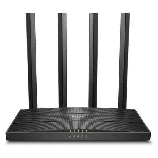 TP-Link Archer C6 AC1200 Dual Band Wi-Fi Router | Up to 1200Mbps Wireless Speed | WPA3 Security | Smart Roaming | MU-MIMO Technology | Black