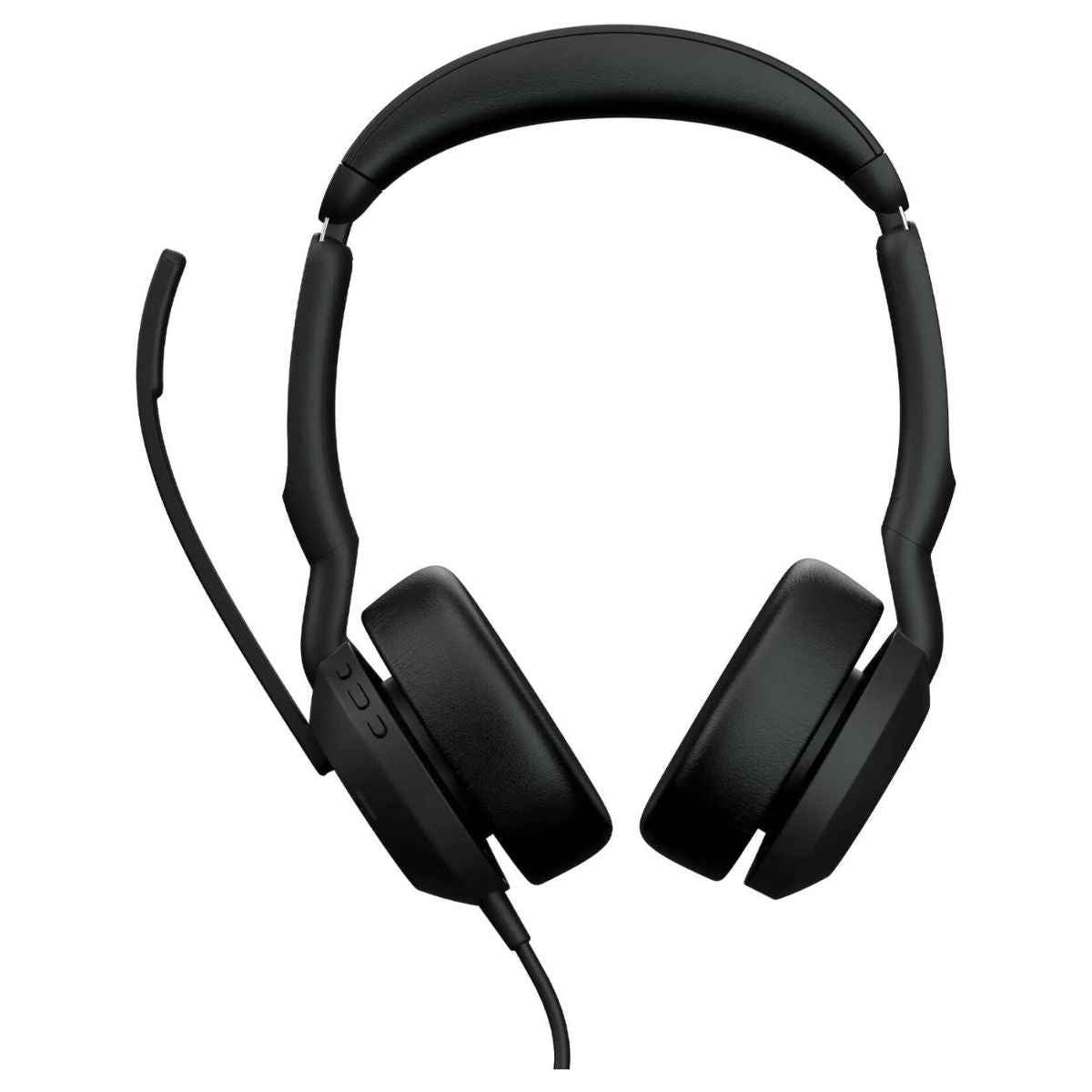 Jabra Evolve2 50 MS Stereo Wired Headset | Active Noise Cancellation (ANC) | Noise-Cancelling Microphones | USB-C & USB-A Connectivity | Microsoft Teams Certified | Black | 25089-999-799