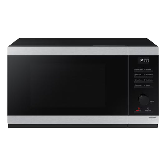 SAMSUNG mw4000d 32L Solo Microwave Oven Silver color with Power Defrost and Home Dessert, 1500 W Power Consumption, 7 Power Levels