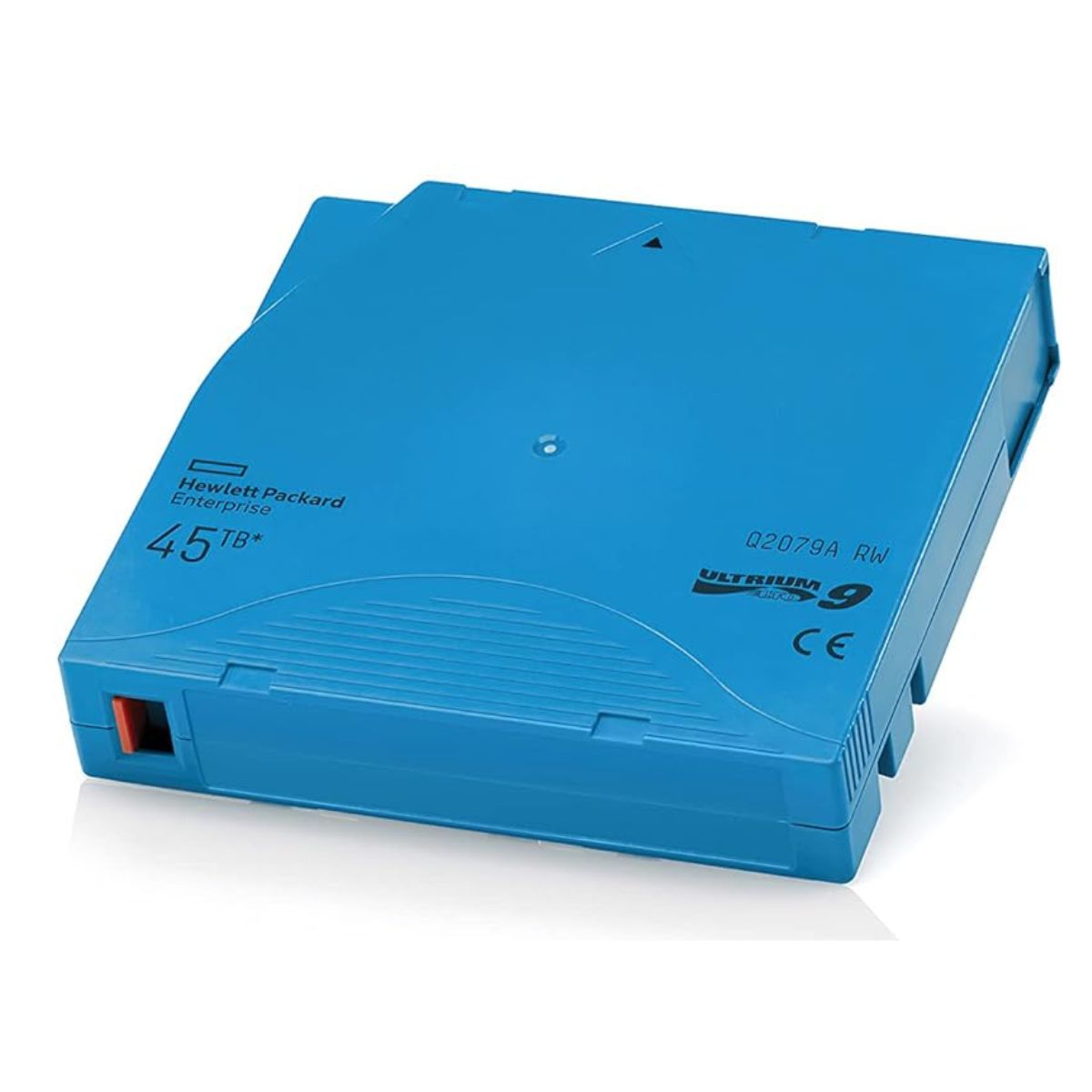 HPE LTO-9 Ultrium 45TB RW Data Cartridge, 18TB Native Capacity, 45TB Compressed Capacity, Enterprise Backup & Archival Storage