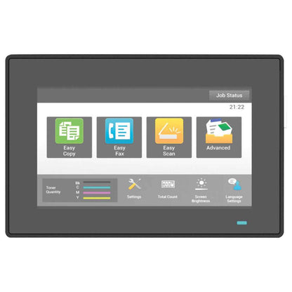Sharp MX-C358F Multifunction Printer, 4.3" Colour LCD Touchscreen, 1200 x 1200 DPI Resolution, 33 Colour, 33 B/W PPM Print Speed, Max 2001 Sheets Paper Capacity, Gray | MX-C358F