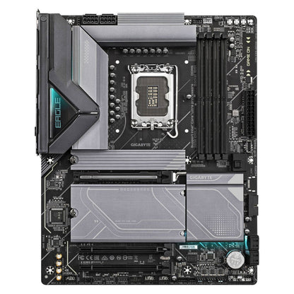 GIGABYTE Z890 Eagle LGA 1851 ATX Motherboard, Intel Z890 Express Chipset, 4x DDR5 DIMM Slots, Up to 256GB Max Memory, 1x PCIe 5.0 x16 Slot, 4x M.2 Slots | Z890-EAGLE
