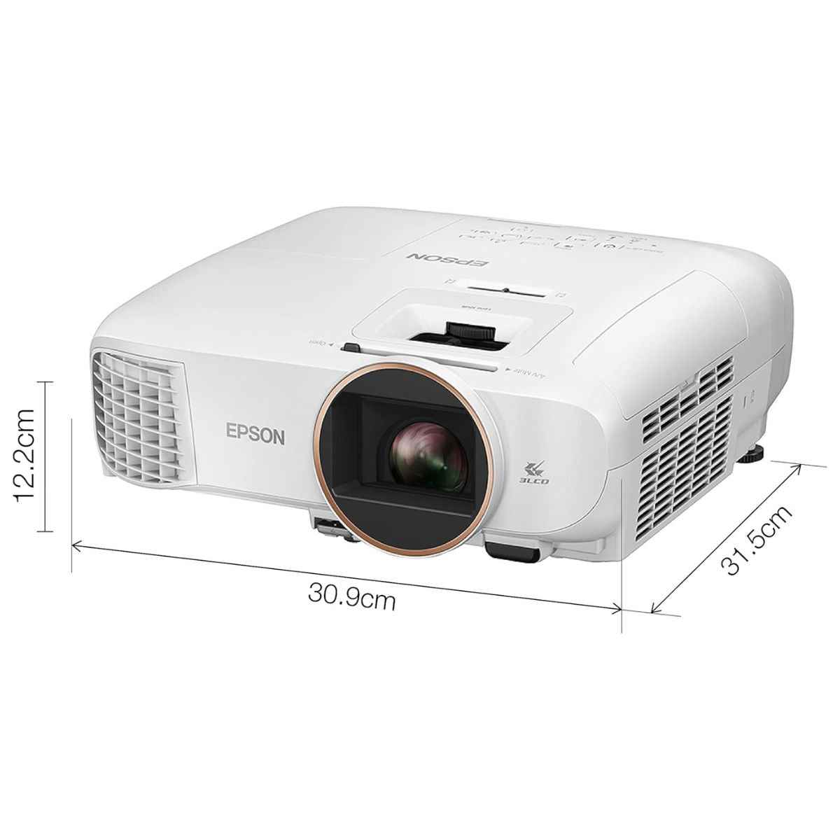 Epson 3LCD Full HD Projector – 1920 × 1080p, Bright 3LCD Imaging & Vivid Colors | EH-TW5820