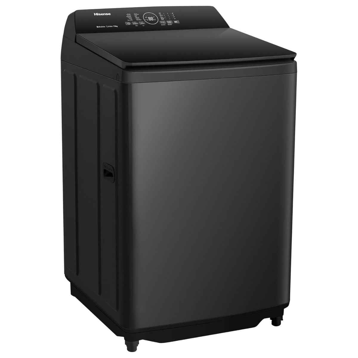 Hisense WT3I1723UT Top Load Washing Machine – 17kg, iBubble Clean, Soft-Closing Lid, Smart Fuzzy, Titanium Grey