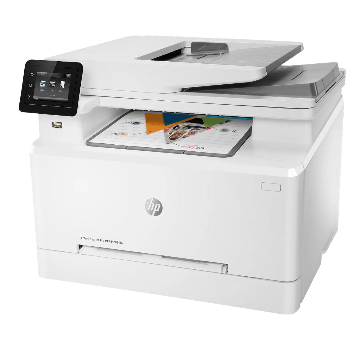 HP Color LaserJet Pro MFP M283fdw | All-in-One Color Laser Printer | Wi-Fi | Duplex Printing | 7KW75A | Compatible Toner Included