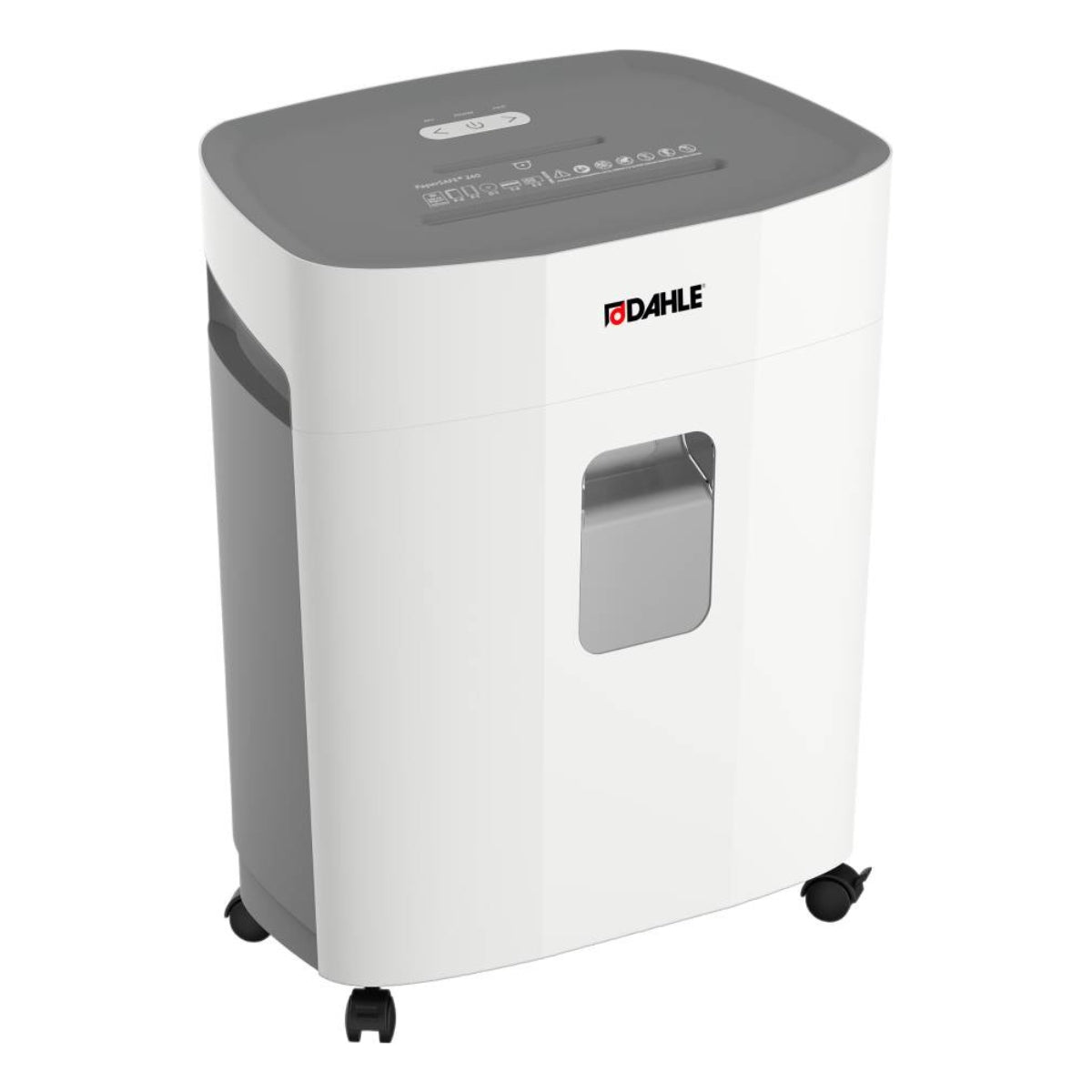Dahle PS240 Departmental Shredder – 4 x 12mm Cross Cut, High Security Professional Office Shredding with German Engineering