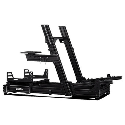 Next Level Racing GT Elite Racing Simulator Cockpit, Wheel Plate Edition, Premium Anodized Aluminum, Rigid & Highly Adjustable Mounting Supports, Dedicated GT Cockpit, Black | NLR-E022