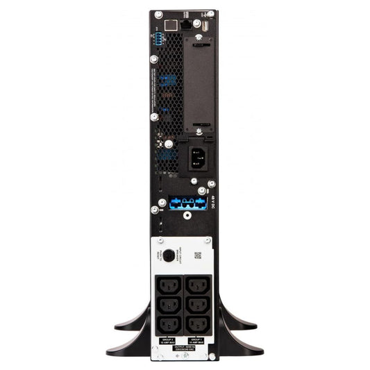 APC Smart-UPS SRT 1000VA Rackmount UPS | 230V | LCD Display | 1.0kW / 1.0kVA Capacity | C13 Outlets | Includes Rack Mount Kit | Black | SRT1000XLI