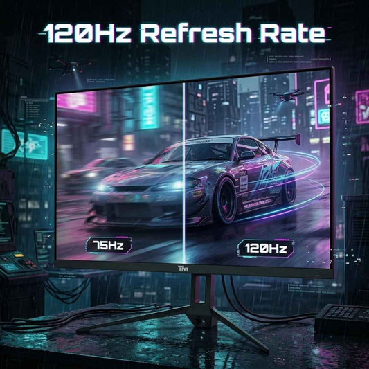 Twisted Minds ECO Series 24” FHD Gaming Monitor – 120Hz, 1ms, HDMI 2.1 &amp; DP 1.4