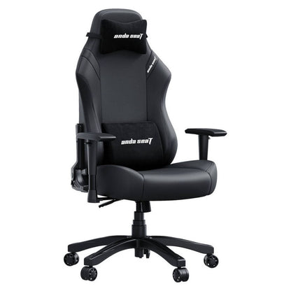 AndaSeat Luna Series Gaming Chair – Fabric Linen, 1D Armrest, Class 4 Gas Lift, 90°–160° Recline - Black, Black/Blue, Black/Red, Gray