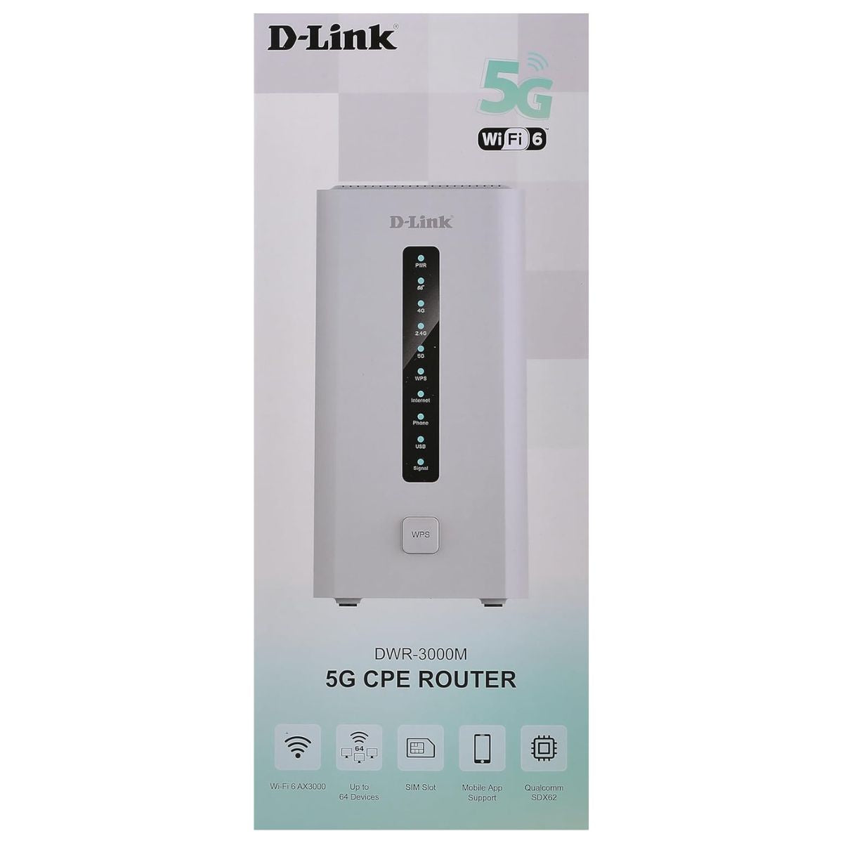 D-Link DWR-3000M AX3000 Wireless Dual Band Gigabit Router