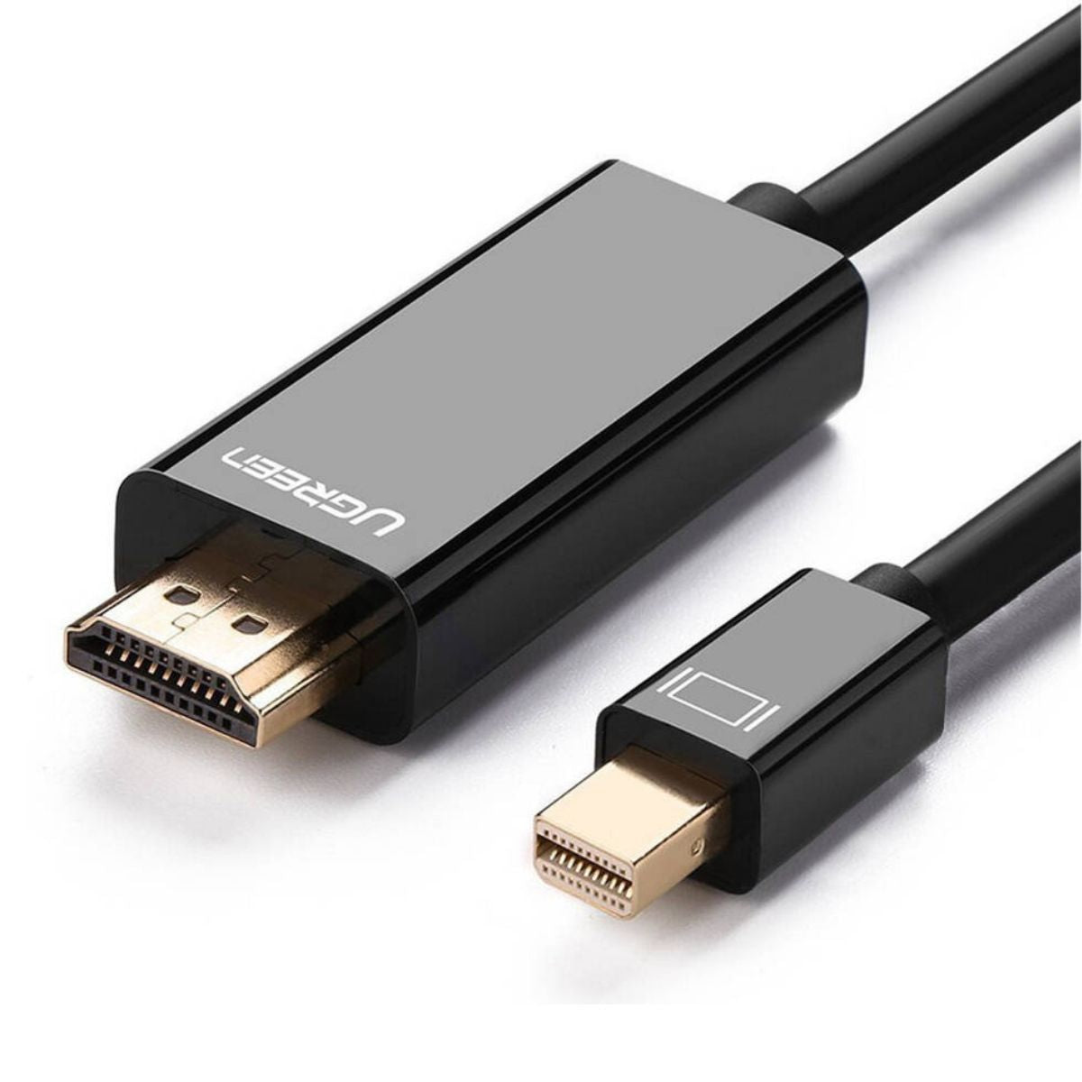 UGREEN Mini DisplayPort Male to HDMI Cable | 4K Support | 1.5 Meter | Black | 20848