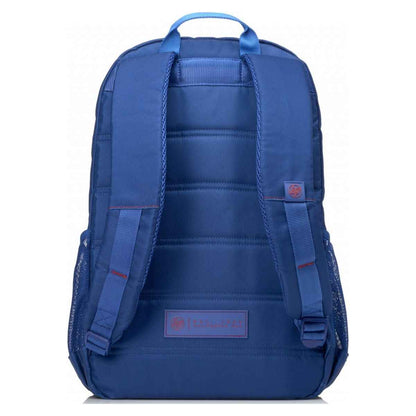 HP 15.6" Active Backpack, Water-Resistant Laptop Backpack, Marine Blue / Coral Red | 1MR61AA#ABB