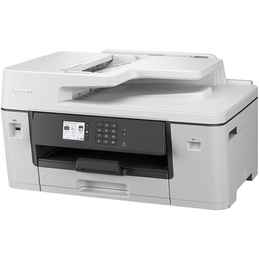Brother MFC-J3540DW A3 Inkjet Printer, 2.7" TFT Color Touchscreen LCD, Up to 28/28 IPM Print Speed, Up to 1200 4800 DPI, Up to 250 Sheets of 80GSM Plain Paper, WiFi Direct / USB 2.0 | MFC-J3540DW