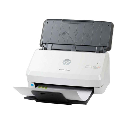 HP ScanJet Pro 3000 s4 Sheet-feed Scanner, Up to 40 ppm / 80 ipm, 50-Sheet ADF, Duplex Scanning, 600 dpi, USB 3.0 | 6FW07A