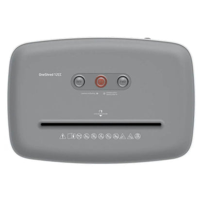 HP OneShred 12CC 2802 – Cross-Cut Paper Shredder (Up to 12 Sheets, P-4 Security