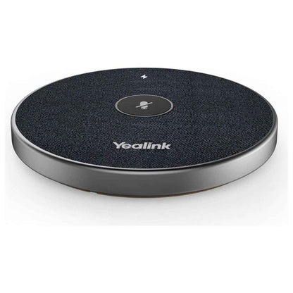 Yealink VCM36-W Wireless Video Conferencing Microphone | 360° Voice Pickup | Up to 20 ft Coverage | Expansion Microphone for Yealink Video Conferencing Systems | Gray | VCM36-W