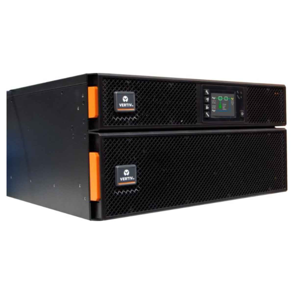 Vertiv Liebert GXT5-6000IRT5UXLE UPS, 6000 VA / 6000W Capacity, Graphic LCD, On-line (VFI) Mode, Integrated Batteries, 50 or 60Hz Frequency, Energy Star 2.0 Certified, 5U Rack, Black | 6000IRT5UXLE