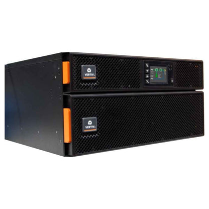 Vertiv Liebert GXT5-6000IRT5UXLE UPS, 6000 VA / 6000W Capacity, Graphic LCD, On-line (VFI) Mode, Integrated Batteries, 50 or 60Hz Frequency, Energy Star 2.0 Certified, 5U Rack, Black | 6000IRT5UXLE