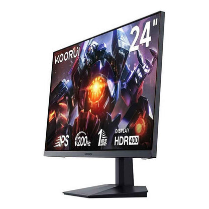 KOORUI G2411P 24-Inch FHD IPS Gaming Monitor – 200Hz Refresh Rate, 1ms MPRT Response Time, AMD FreeSync Premium, Ultra-Smooth Gaming Display | G2411P
