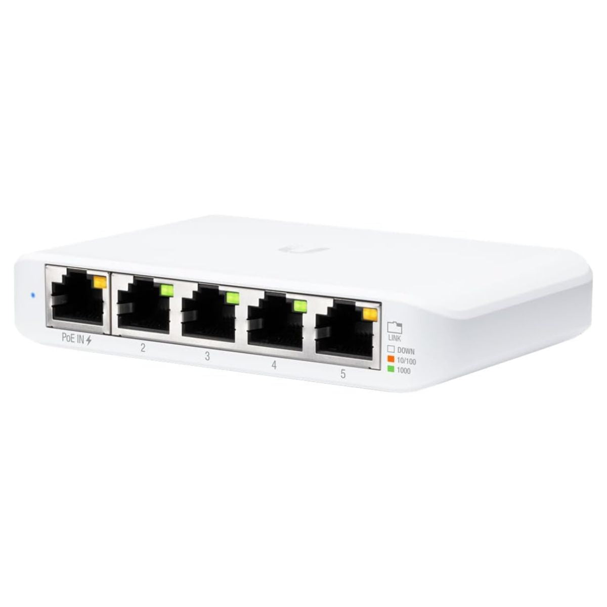 Ubiquiti UniFi USW-Flex-Mini 5-Port Gigabit Managed Switch with USB-C Power Adapter