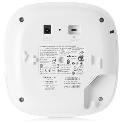 HPE Networking Instant On AP22 Indoor Access Point – 2x2 Wi-Fi 6, Dual-Band, Business-Grade Wireless Access Point (RW)